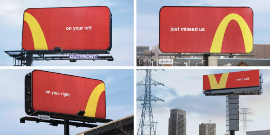 Campaña Follow the Arches de McDonald's